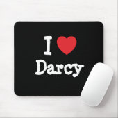 I Liebe Darcy Hercy T - Shirt Mousepad (Mit Mouse)