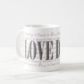 I LIEBE DARCY Tasse (Vorderseite Links)