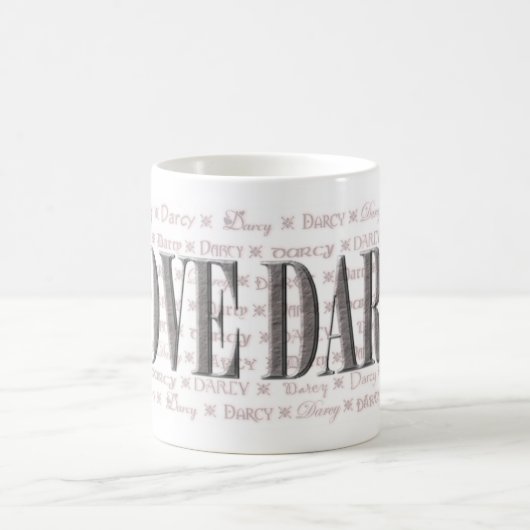 I LIEBE DARCY Tasse (Mittel)