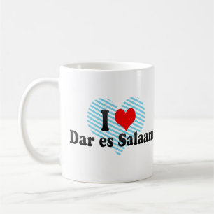 I Liebe Daressalam, Tanzania Kaffeetasse