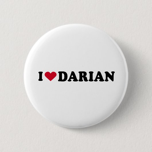 I LIEBE DARIAN BUTTON (Vorderseite)