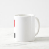 I Liebe Darwin Kaffeetasse (VorderseiteRechts)