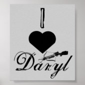 I Liebe Daryl Poster (Vorne)
