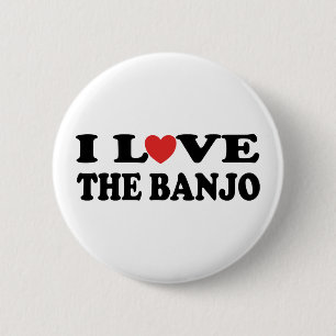 I Liebe das Banjo Button