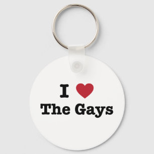 I Liebe das Homosexuell-Shirt Schlüsselanhänger