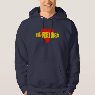 I Liebe das Jersey-Ufer Hoodie