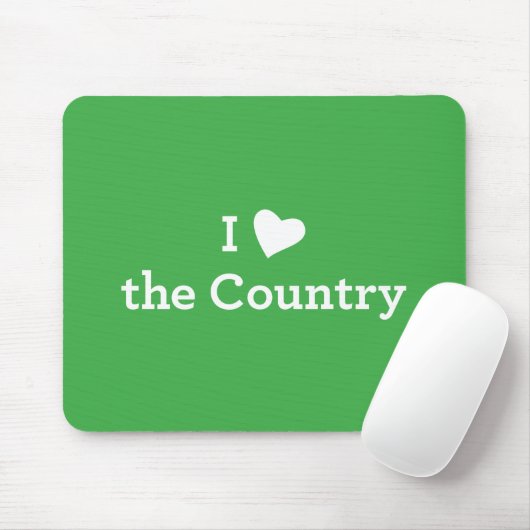 I Liebe das Land Mousepad (Mit Mouse)