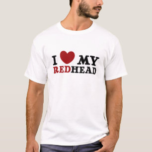 I Liebe das Shirt meiner Redhead-Männer
