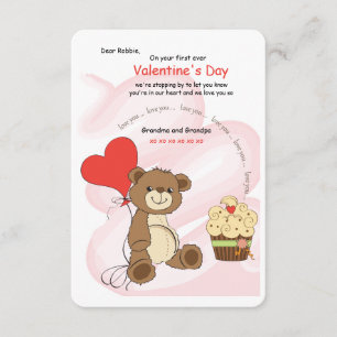 I Liebe, dass Sie Valentinstag-Karte tragen Einladung