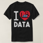 I Liebe Data Classic TShirt (Design vorne)