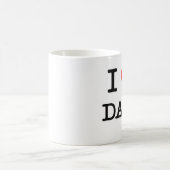 I Liebe-Daten Kaffeetasse (Mittel)