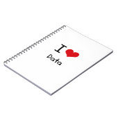 I Liebe-Daten Notizblock (Linke Seite)
