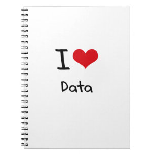 I Liebe-Daten Notizblock