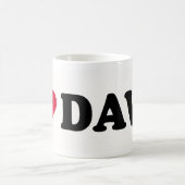 I LIEBE DAVE KAFFEETASSE (Mittel)