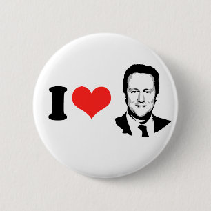 I Liebe David Cameron Button