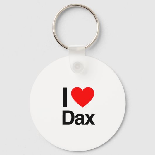 i Liebe dax Schlüsselanhänger (Vorderseite)