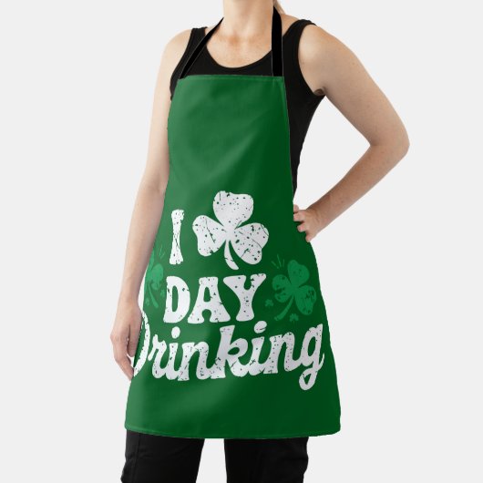 I Liebe Day Drinking Funny St Patrick's Day Irish Schürze (InSitu)