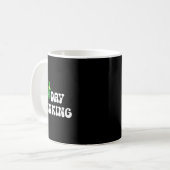 I Liebe Day Drinks St Patricks Day Funny Men Wome Kaffeetasse (Vorderseite Links)