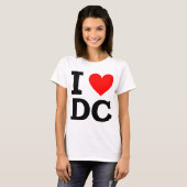I Liebe DC-Entwurf T-Shirt (Vorne ganz)