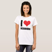 I Liebe Dearborn T-Shirt (Vorne ganz)