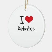 I Liebe-Debatten Keramikornament (Links)