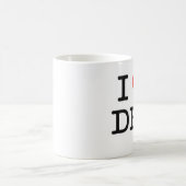 I Liebe Dee Kaffeetasse (Mittel)