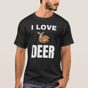 I Liebe Deer T-Shirt