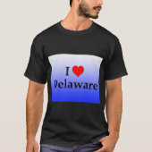 I Liebe Delaware T-Shirt (Vorderseite)