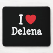 I Liebe Delena T - Shirt Mousepad (Vorne)