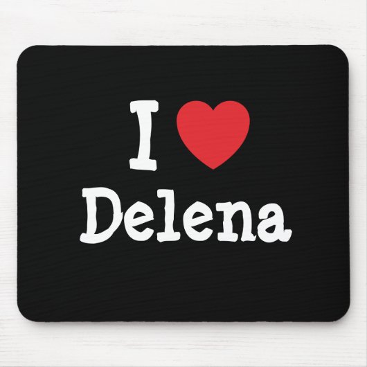 I Liebe Delena T - Shirt Mousepad (Vorne)