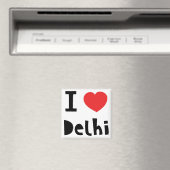 I Liebe Delhi Magnet (In Situ (Geschirrspüler))