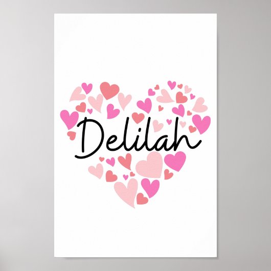 I Liebe Delilah Poster (Vorne)