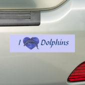 I Liebe-Delphin-Autoaufkleber Autoaufkleber (Auf Auto)