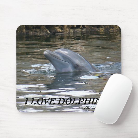 I LIEBE-DELPHINE! MOUSEPAD (Mit Mouse)