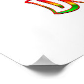 I Liebe Delphine Poster (Ecke)