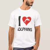 I Liebe Delphine T-Shirt (Vorderseite)