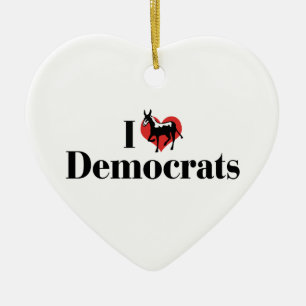 I Liebe - Demokratische Ornamente