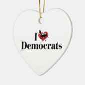 I Liebe - Demokratische Ornamente (Links)
