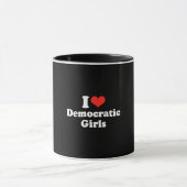 I LIEBE DEMOKRATISCHES GIRLS.png Tasse (Zentrum)