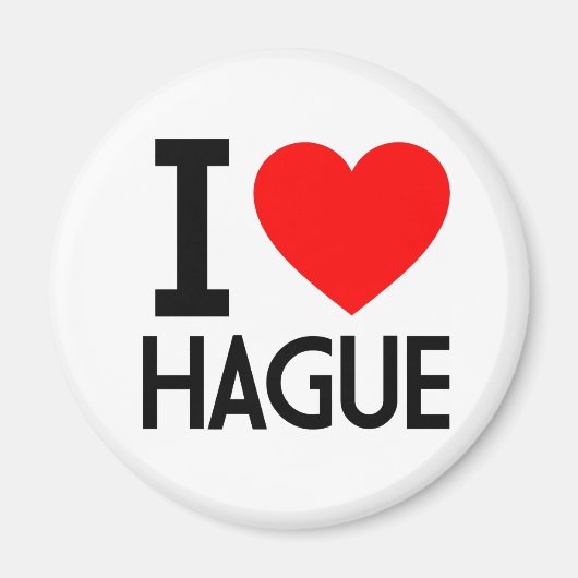 I Liebe Den Haag Magnet (Vorne)