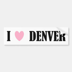 I Liebe-Denver-Autoaufkleber Autoaufkleber
