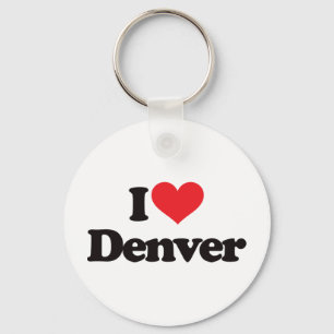 I Liebe Denver Schlüsselanhänger