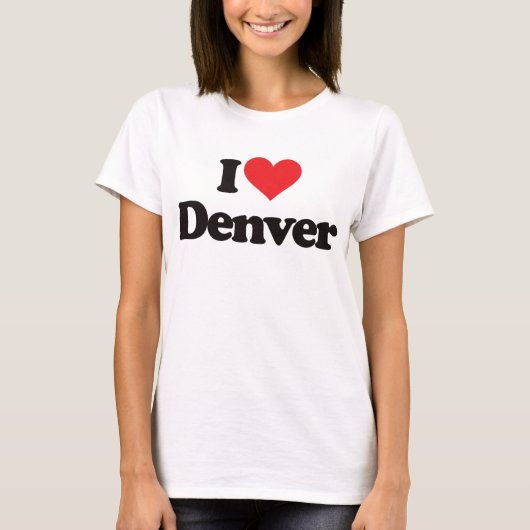 I Liebe Denver T-Shirt (Vorderseite)