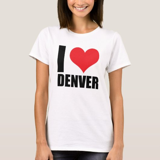 I Liebe Denver T-Shirt (Vorderseite)