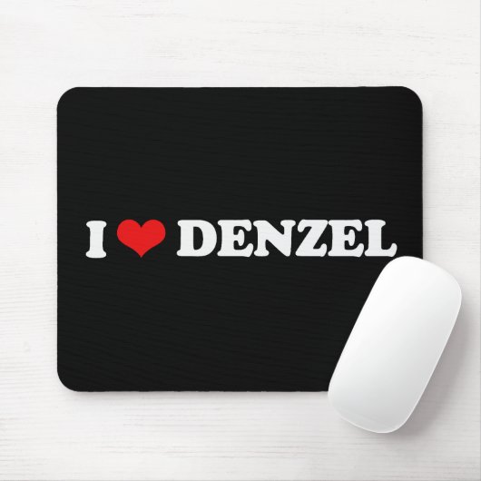 I LIEBE DENZEL MOUSEPAD (Mit Mouse)