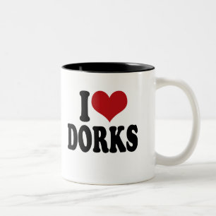 I Liebe-Deppe Zweifarbige Tasse