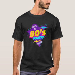 I Liebe Der 80er 1980er Vintag Retro Achtzigs Cost T-Shirt