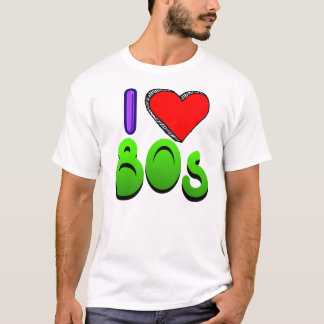 I Liebe der 80er T-Shirt