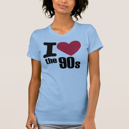 I Liebe der 90er T-Shirt (Vorderseite)