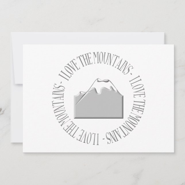 I Liebe der Berge (Vorderseite)